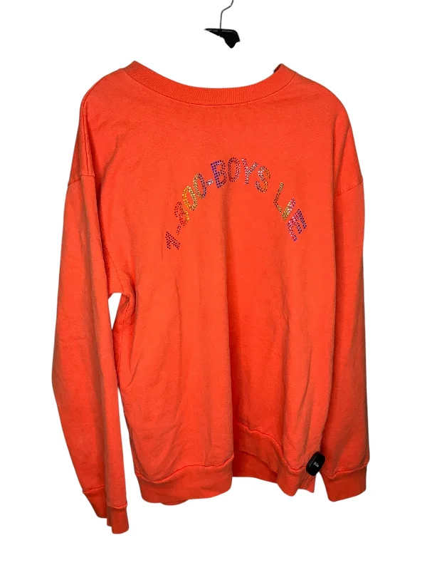 Striped cotton sweatshirts beige -Sweatshirt Crewneck By Cma In Orange, Size: Osfm