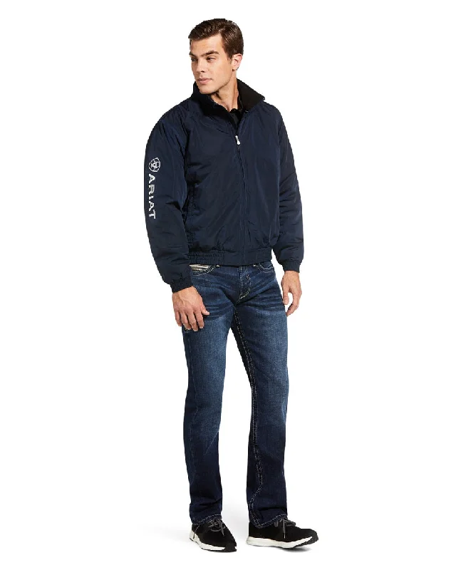 Utility bomber jacket navy -Ariat Mens Stable Insulated Jacket