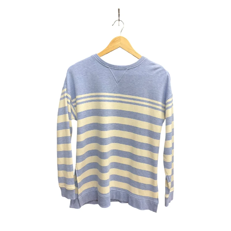 Oversized fleece sweatshirts red -Sweatshirt Crewneck By Vineyard Vines In Striped Pattern, Size: Xs