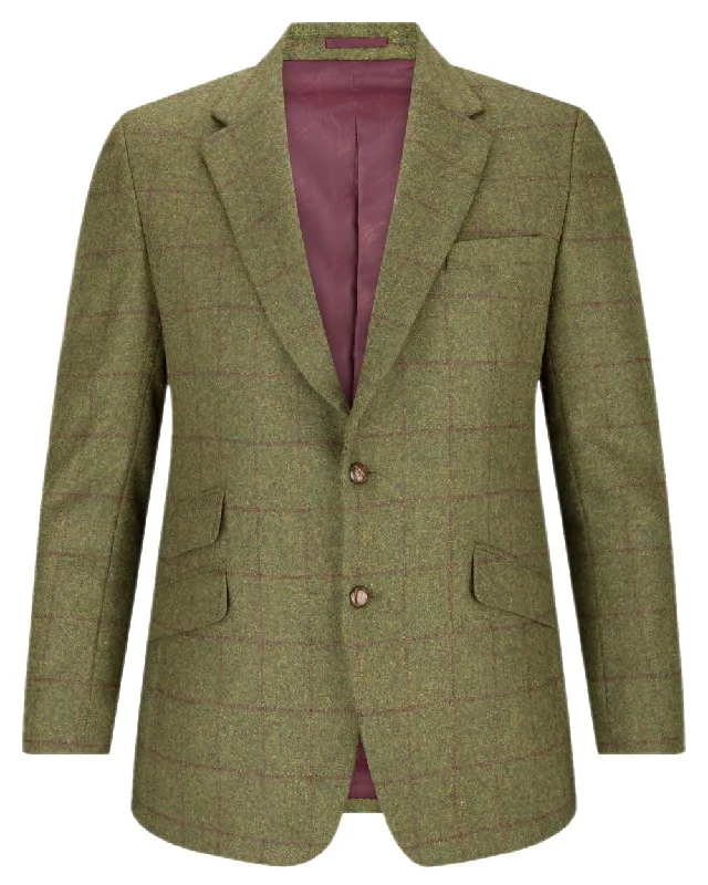 Corduroy quilted jacket navy -Hoggs of Fife Tummel Tweed Sports Jacket