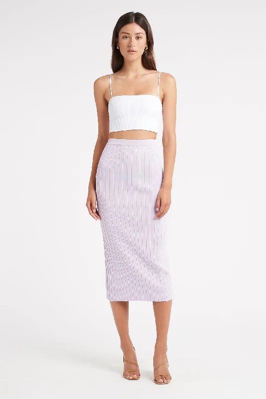 cute tulip skirts -Stirling Midi Skirt