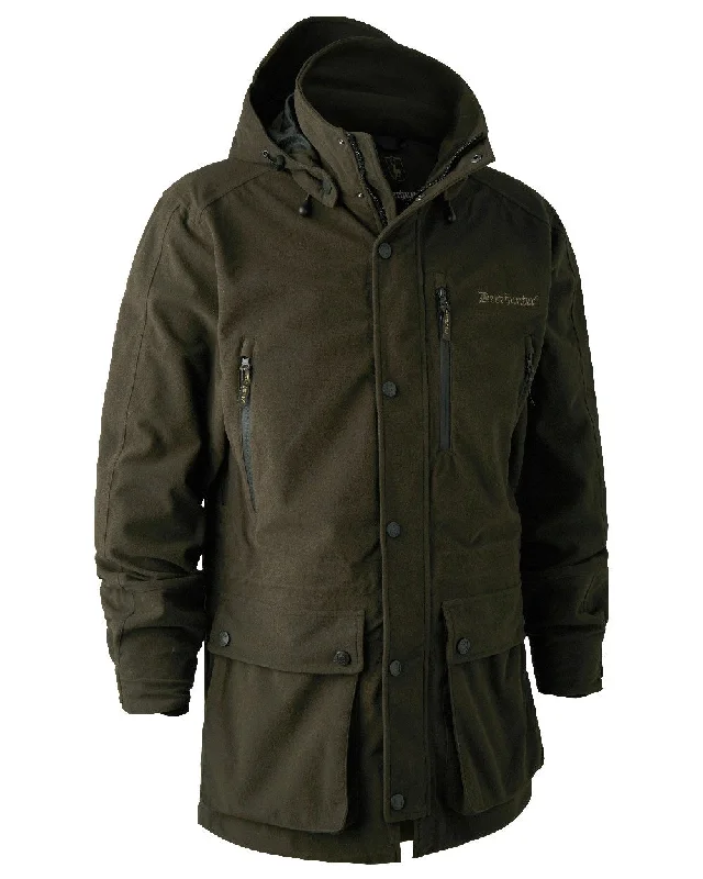 Down rain jacket grey -Deerhunter PRO Gamekeeper Jacket