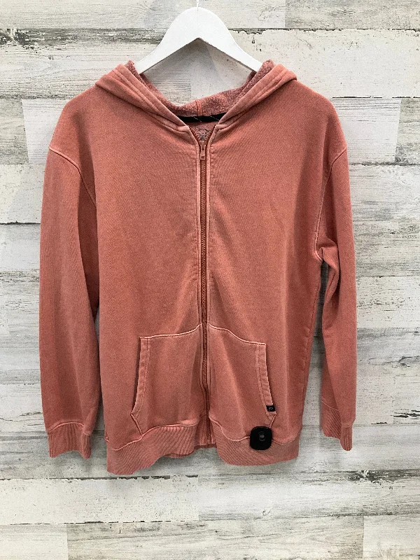 Mesh fleece sweatshirts black -Sweatshirt Hoodie By Clothes Mentor In Orange, Size: Xxl