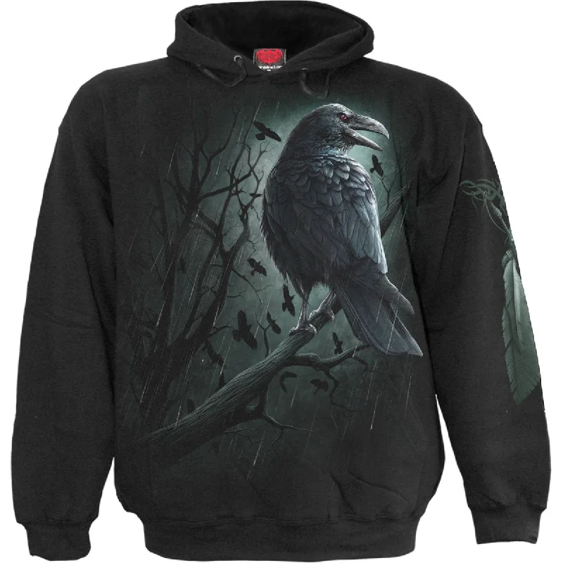 Oversized fleece hoodie navy -SHADOW RAVEN - Hoody Black