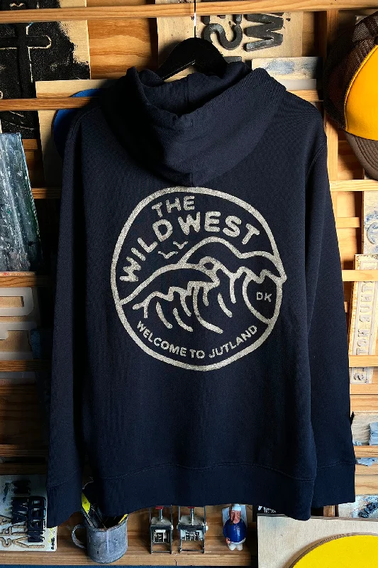 Neon violet hoodie bright -Hoodie "The Wild West"