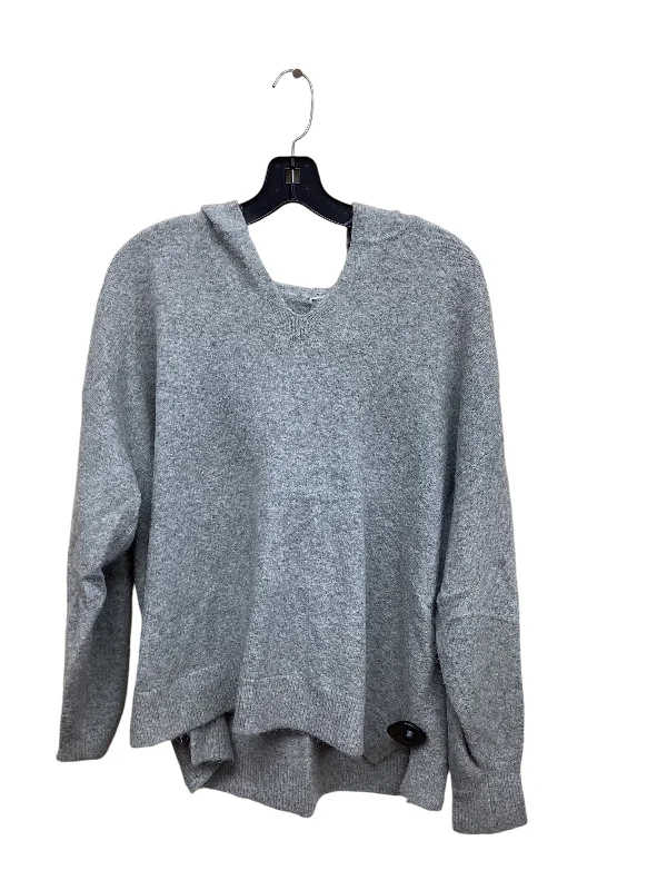 Striped fleece sweatshirts green -Sweatshirt Hoodie By Lou And Grey In Grey, Size: Xl