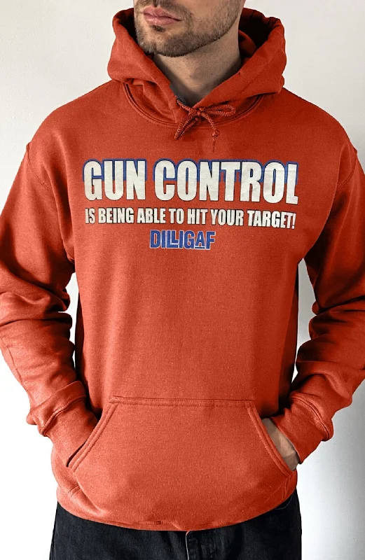 Neon violet hoodie bright -Gun Control Pullover Hoodie