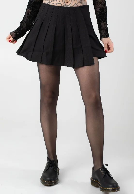 us vibe skirts -Noisy May - Gilla Mini Black - Skort