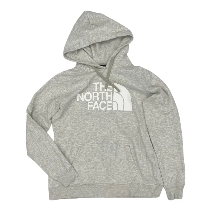 Neon yellow sweatshirts bright -Sweatshirt Hoodie By The North Face In Grey, Size:L