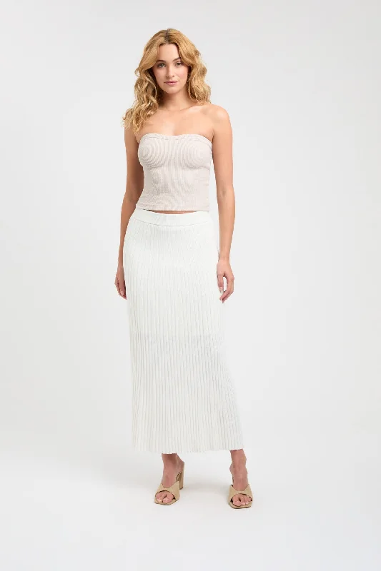 bride fun skirts -Mika Flared Midi Skirt