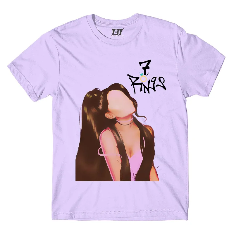 crisp digital t-shirts -Ariana Grande T shirt - 7 Rings