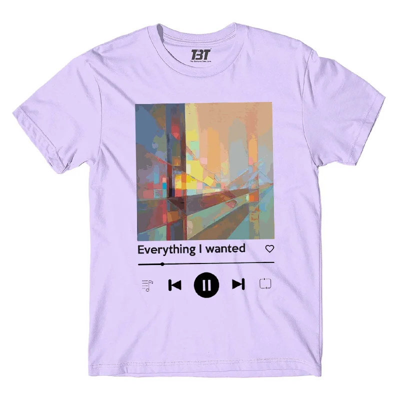 chill chino t-shirts -Billie Eilish T shirt - Everything I Wanted