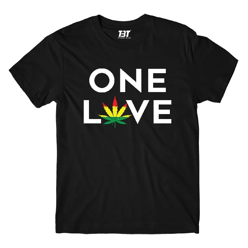 car geek t-shirts -Bob Marley T shirt - One Love