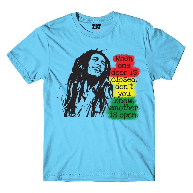 mix sleek t-shirts -Bob Marley T shirt - When One Door Is Closed