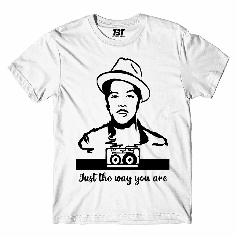 veil team t-shirts -Bruno Mars T shirt - Just The Way You Are