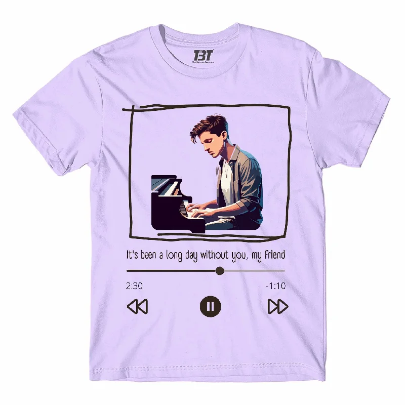 aunty fun t-shirts -Charlie Puth T shirt - See You Again