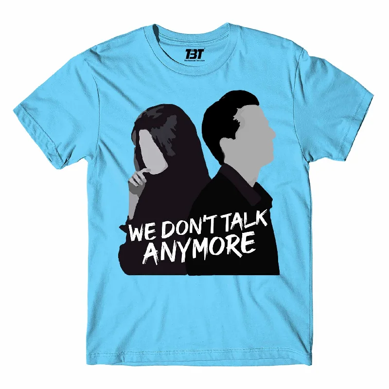 duo match t-shirts -Charlie Puth T shirt - We Don't Talk Anymore