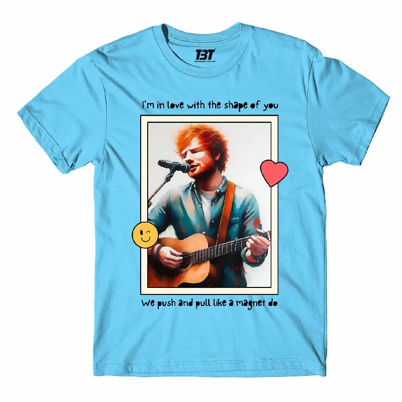 zigzag t-shirts -Ed Sheeran T shirt - Shape Of You