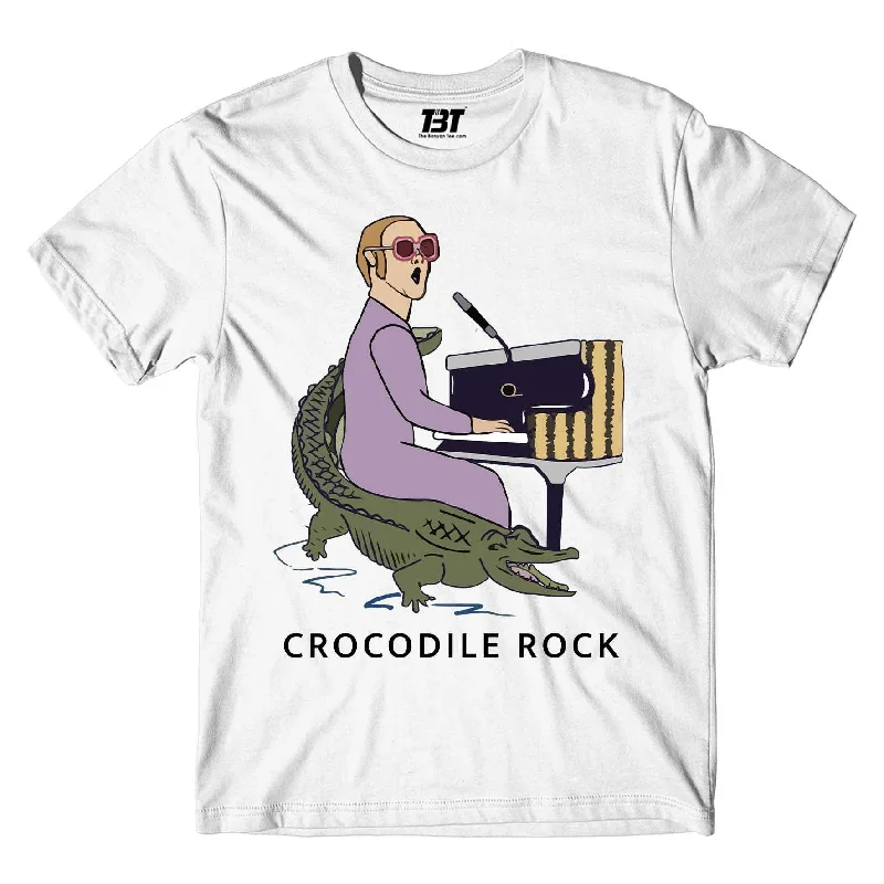 dark soul t-shirts -Elton John T shirt - Crocodile Rock