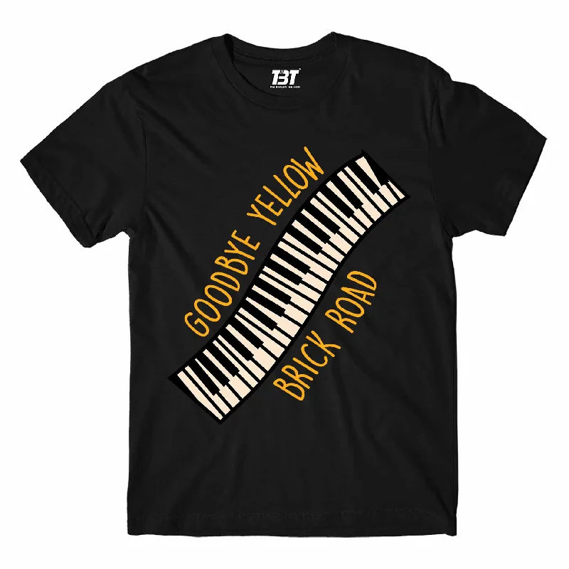 game epic t-shirts -Elton John T shirt - Goodbye Yellow Brick Road