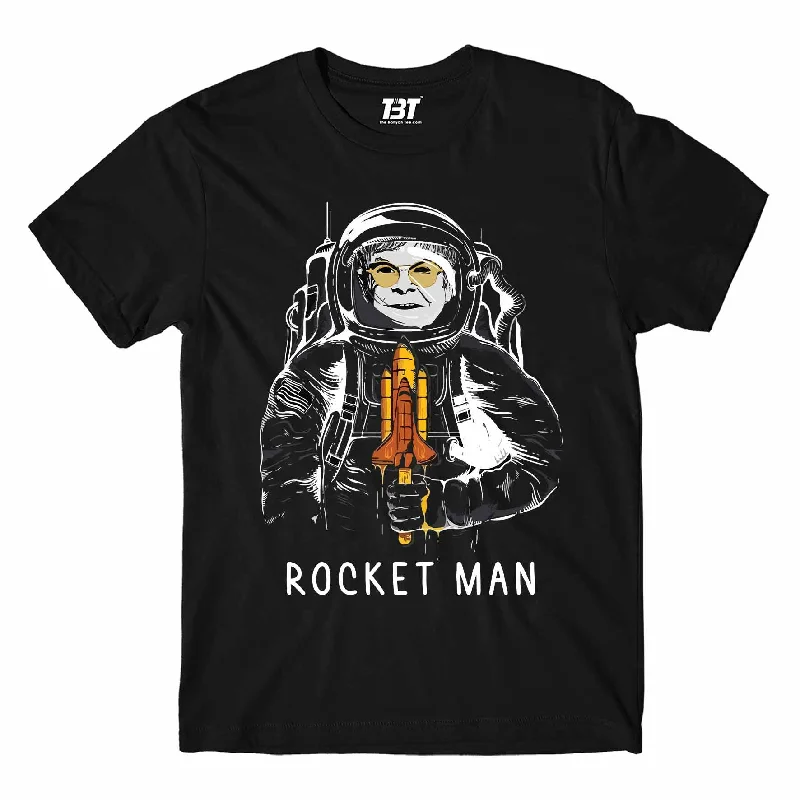 truck bold t-shirts -Elton John T shirt - Rocket Man