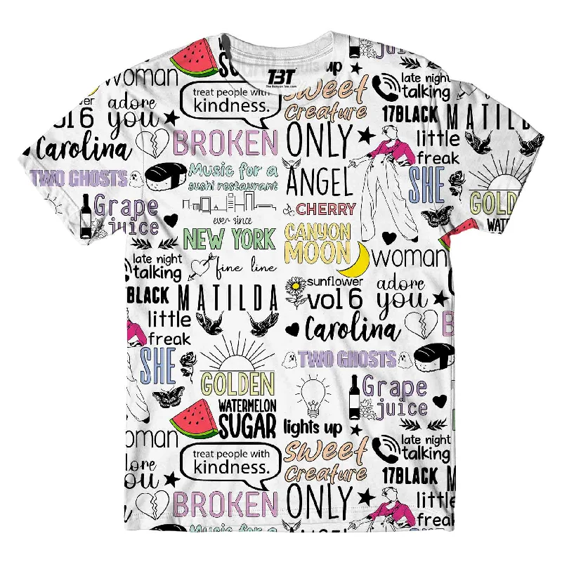 fan gear t-shirts -Harry Styles AOP T-shirt