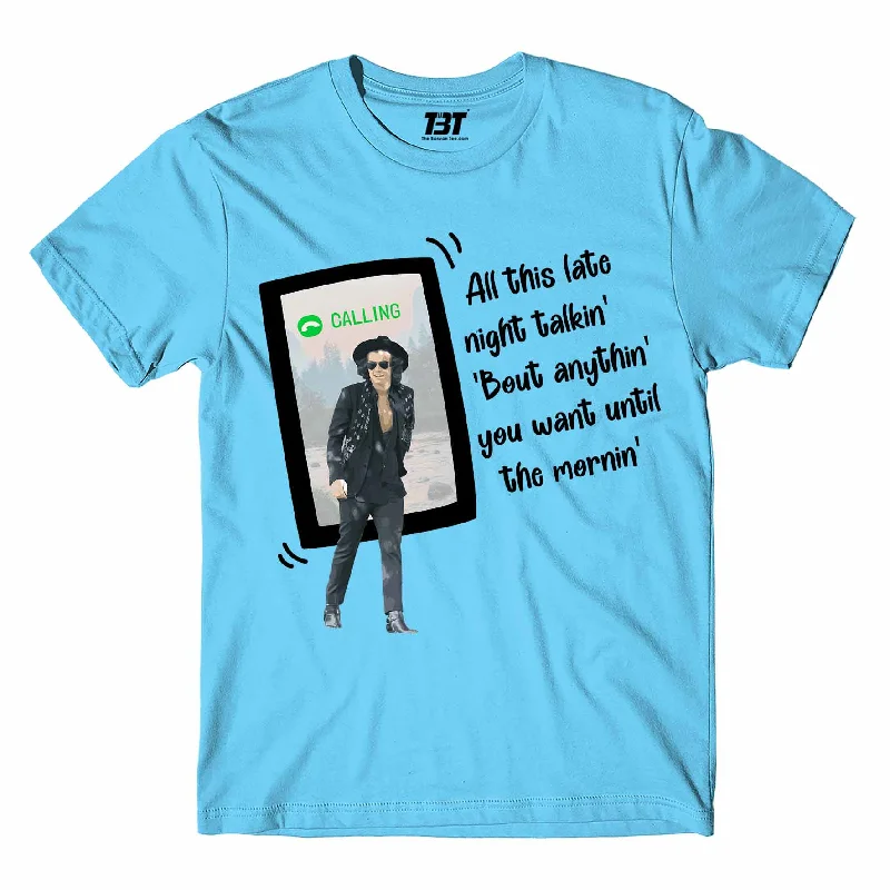 smock texture t-shirts -Harry Styles T shirt - Late Night Talkin'