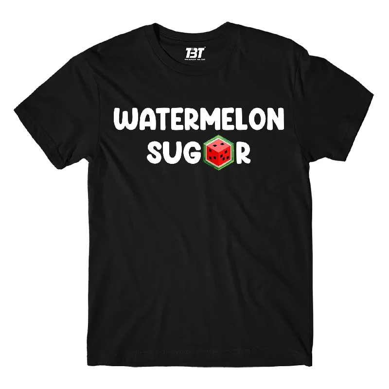 wide neck t-shirts -Harry Styles T shirt - Watermelon Sugar