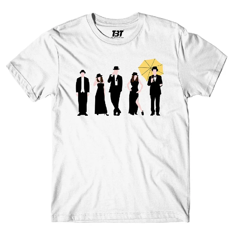 ridge detail t-shirts -How I Met Your Mother T shirt - The Gang