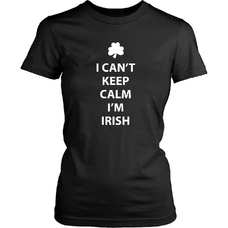 mix yoke t-shirts -I CAN'T KEEP CALM, I'M IRISH Women's T-Shirt