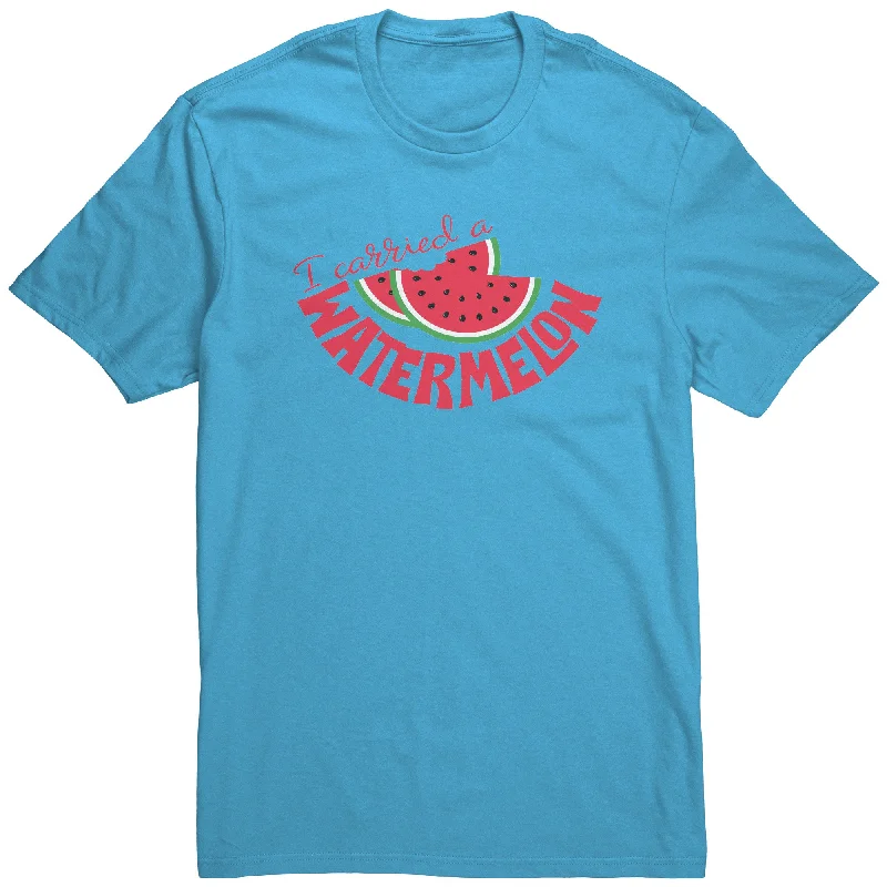 power lift t-shirts -I CARRIED A WATERMELON District Brand Unisex T-Shirt