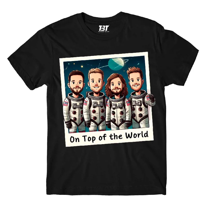 flip style t-shirts -Imagine Dragons T shirt - Top Of The World