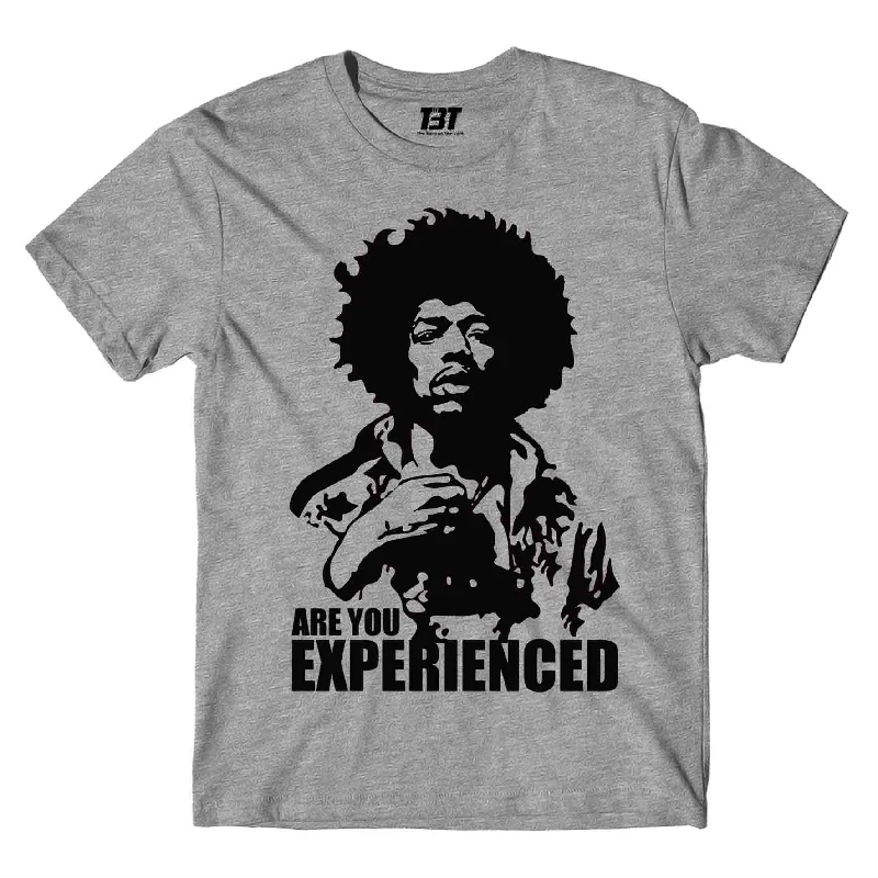 mustard yellow t-shirts -Jimi Hendrix T shirt - Are You Experienced