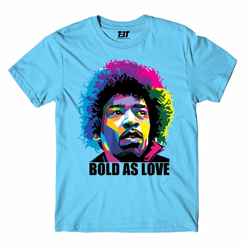 dog lover t-shirts -Jimi Hendrix T shirt - Bold As Love