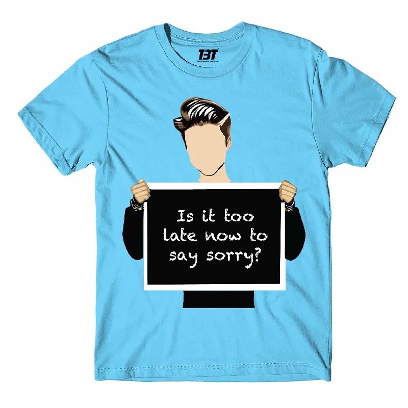 glow effect t-shirts -Justin Bieber T shirt - Sorry