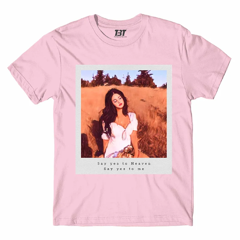 soft jersey t-shirts -Lana Del Rey T shirt - Say Yes To Heaven