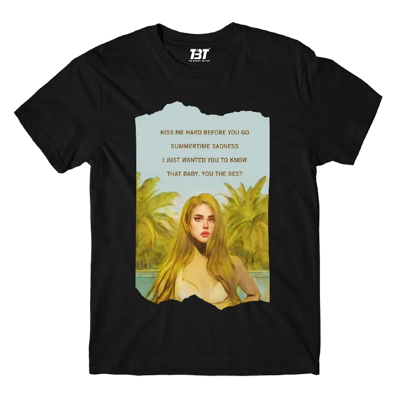 ridge tough t-shirts -Lana Del Rey T shirt - Summertime Sadness