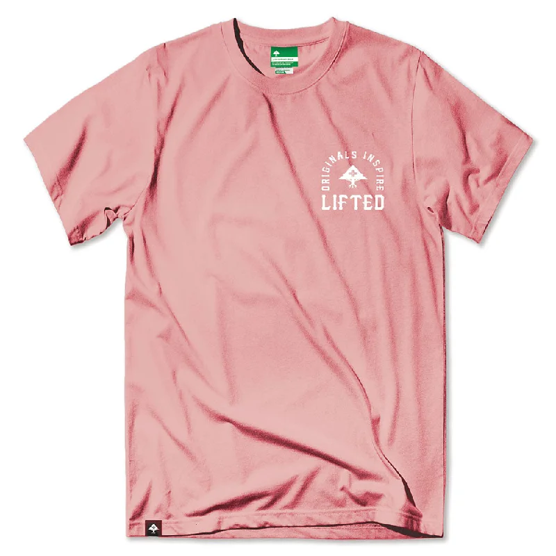 sharp chino t-shirts -LRG Inspired T-shirt Light Pink