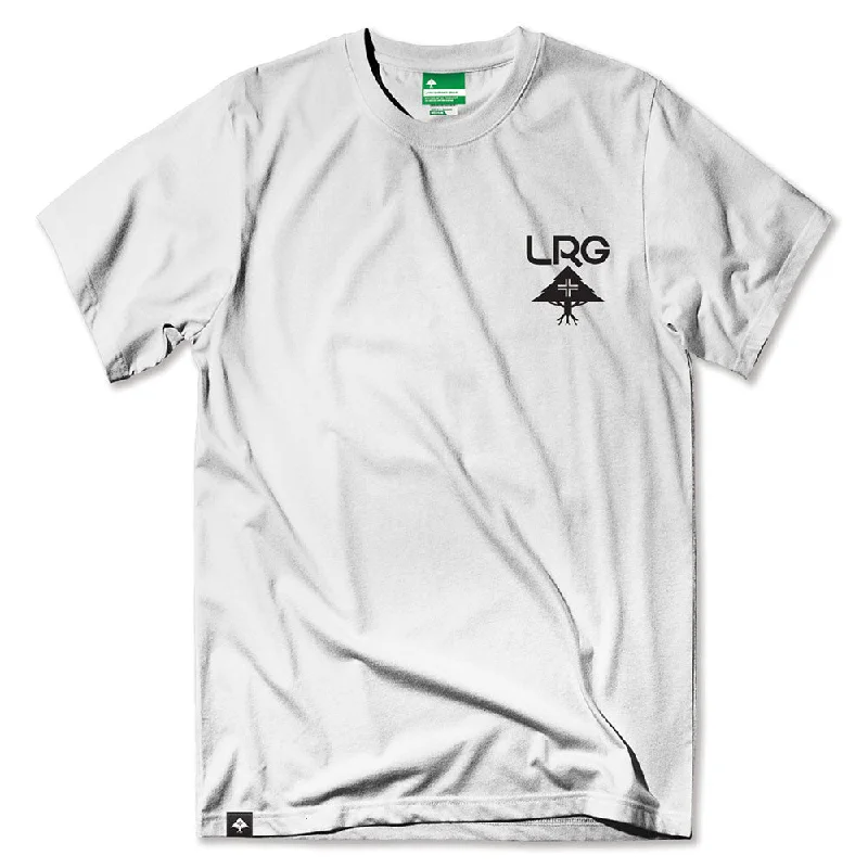 tough course t-shirts -LRG Logo Plus T-shirt White