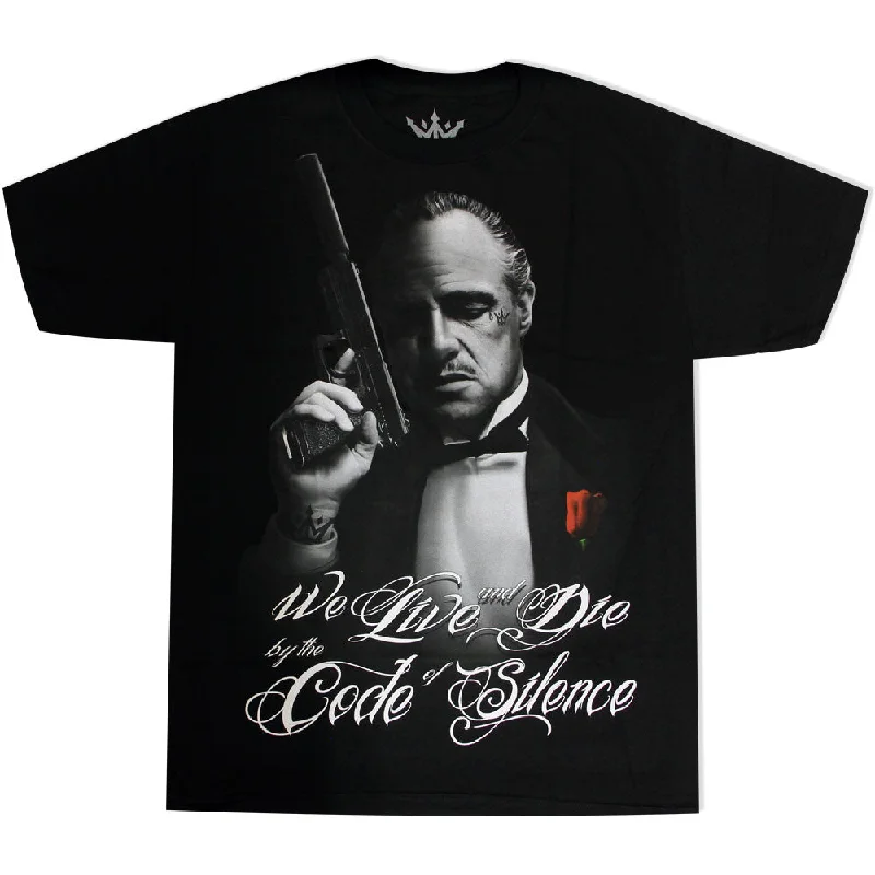 campus pride t-shirts -Mafioso Silencer T-Shirt Black