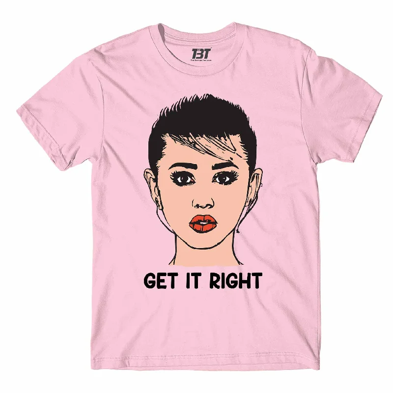 star sign t-shirts -Miley Cyrus T shirt - Get It Right