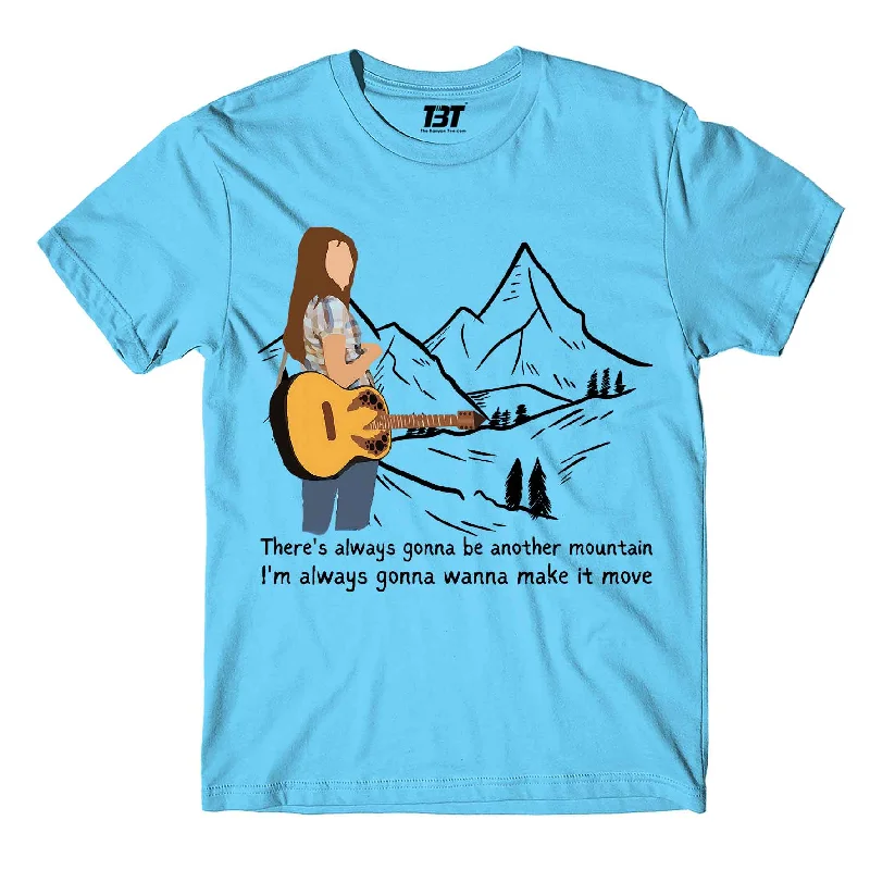 pleat detail t-shirts -Miley Cyrus T shirt - The Climb