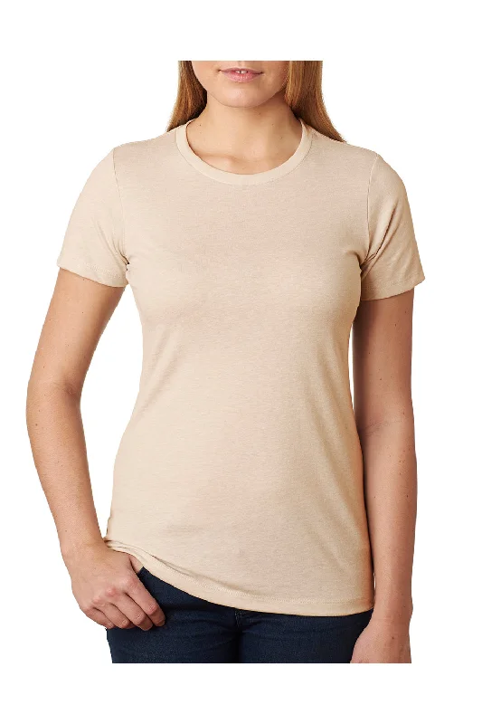 pal set t-shirts -Next Level Womens CVC Jersey Short Sleeve Crewneck T-Shirt - Cream - Closeout