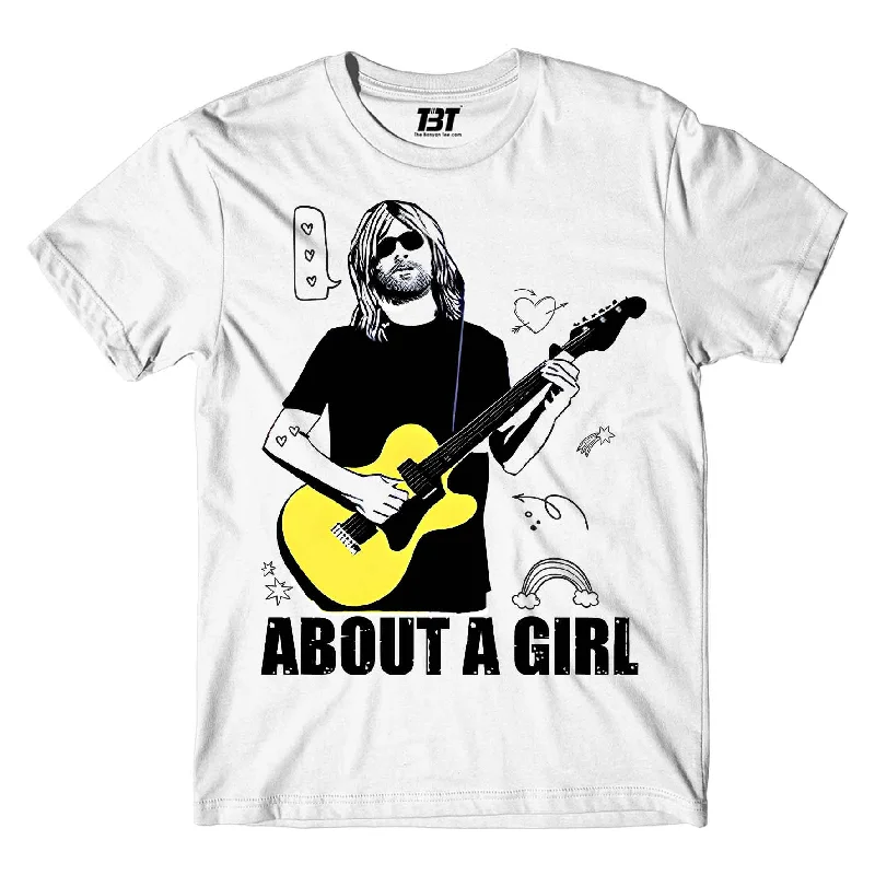 band waist t-shirts -Nirvana T shirt - About A Girl