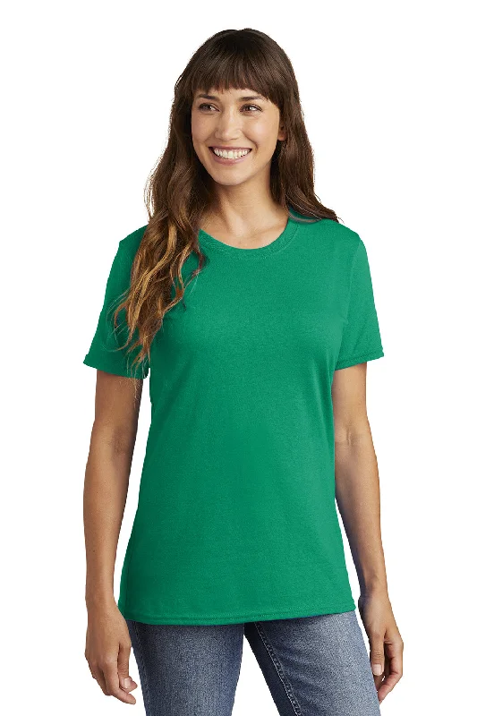 snap shot t-shirts -Port & Company Womens Core Short Sleeve Crewneck T-Shirt - Kelly Green