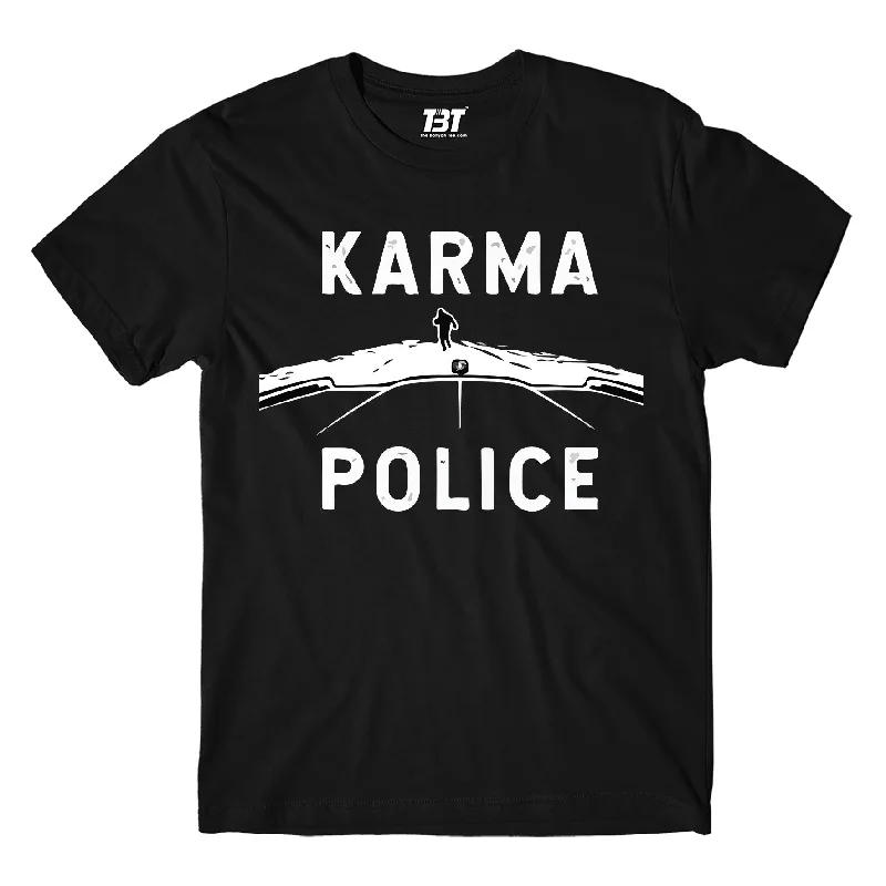 weave heritage t-shirts -Radiohead T shirt - Karma Police