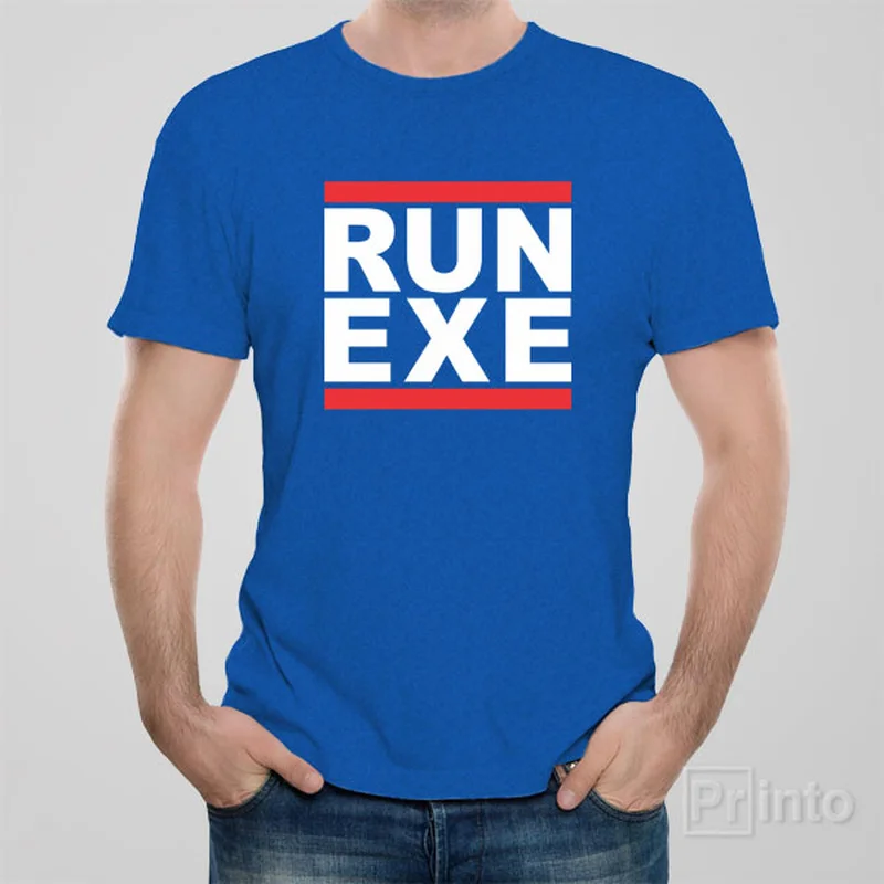 knot art t-shirts -RUN EXE