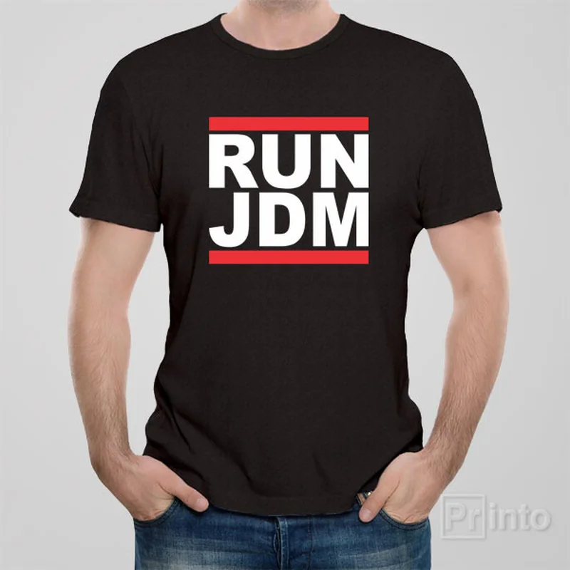 blade pleat t-shirts -RUN JDM