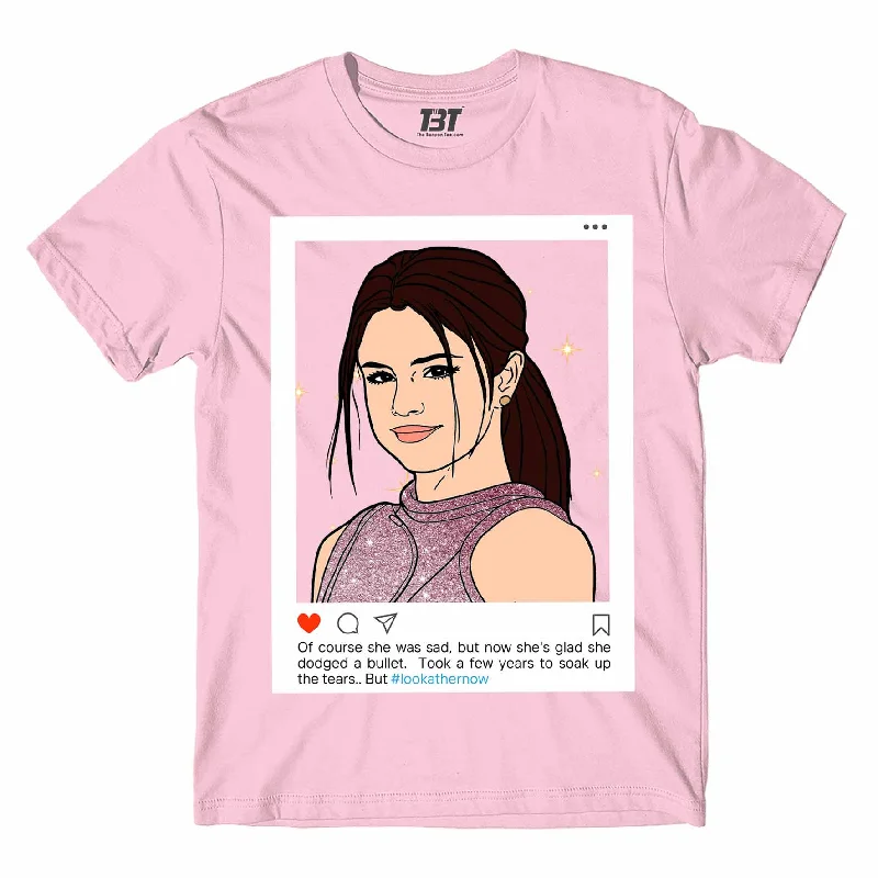 trail runner t-shirts -Selena Gomez T shirt - Look At Her Now