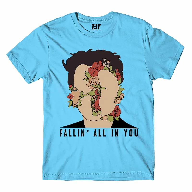 ethnic print t-shirts -Shawn Mendes T shirt - Fallin' All In You